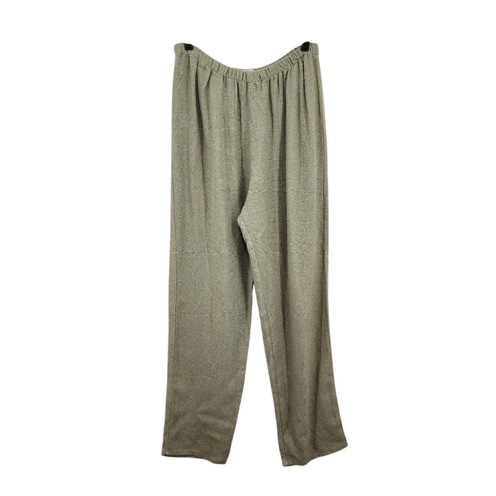 Bodil Women's Linen Blend Casual Straight Leg Peasant Pants - L